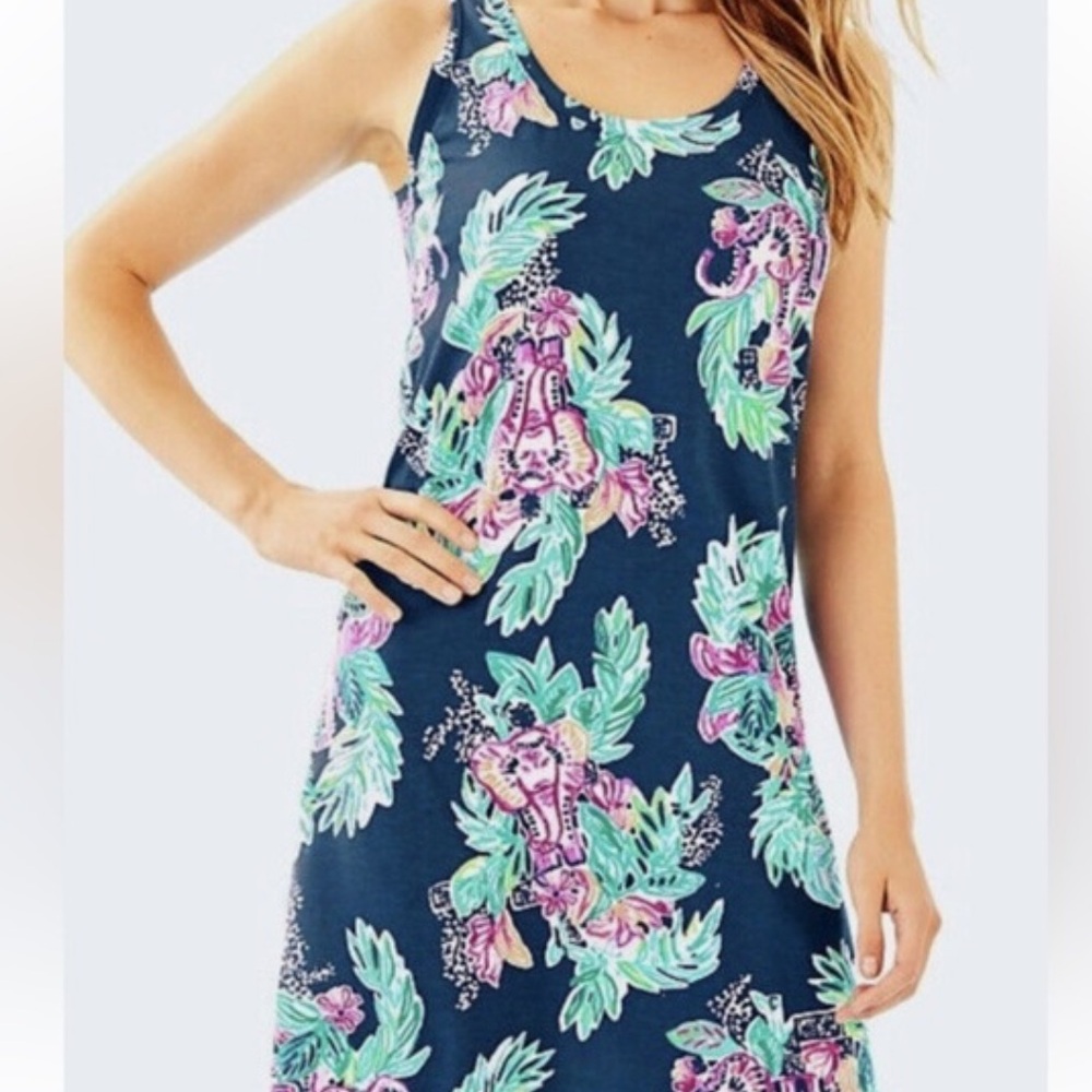 Lilly Pulitzer Raylee Dress Peanut Gallery print - Picture 5 of 5